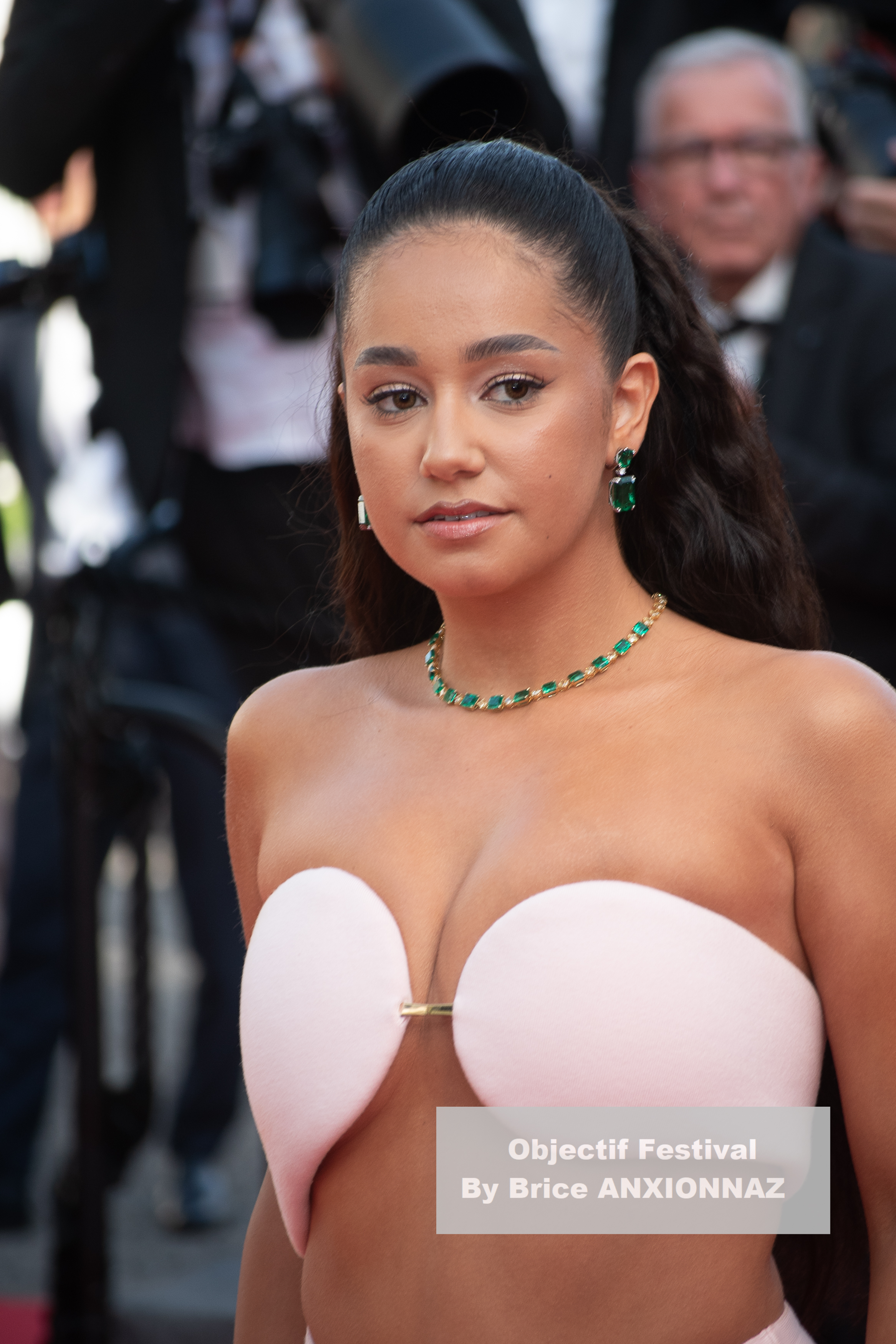 Influenceuse Cannes 2025 : The History of Sound - Show attends the 78th-Cannes-International-Film-Festival, France on May 15th, 2025 - Photos by Brice ANXIONNAZ (Objectif Festival)